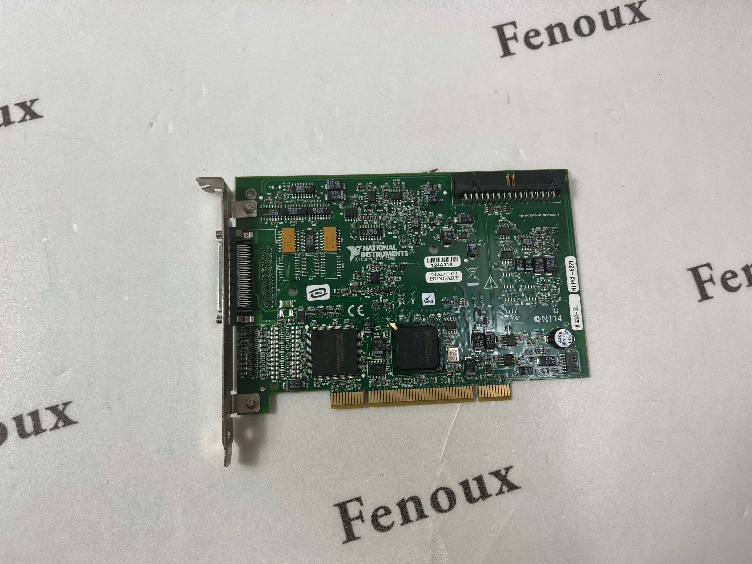 PCI-6221 National Instruments Multifunction I/O Device