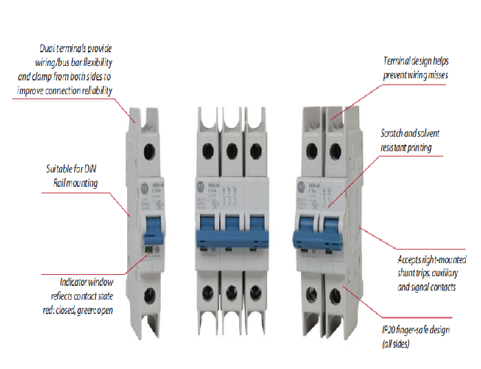 1489-M   Allen Bradley      Circuit Breakers