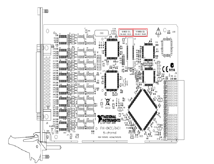 PCI-8430  National Instruments  Multifunction I/O Device