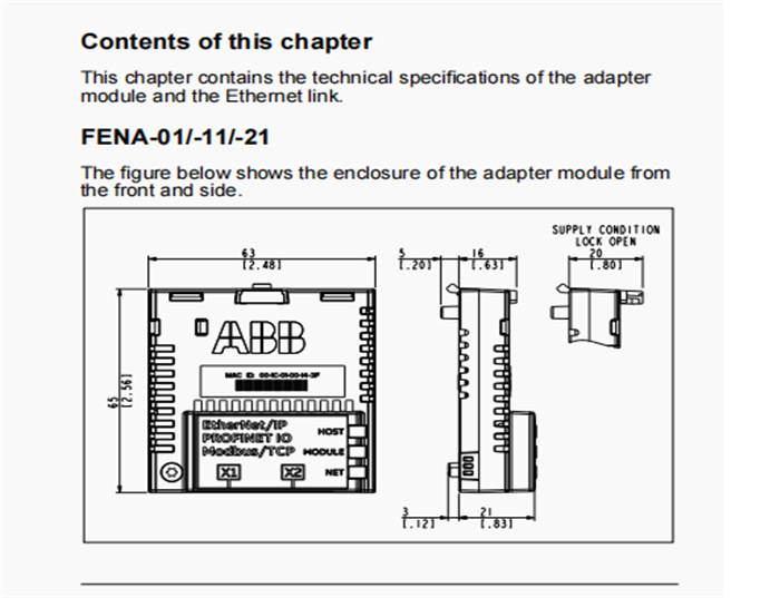 FENA-11   ABB  central processing unit