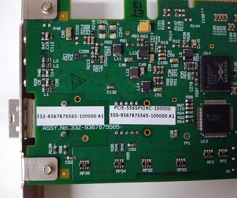 GE Fanuc PCIE-5565PIORC Reflective Memory Node Card