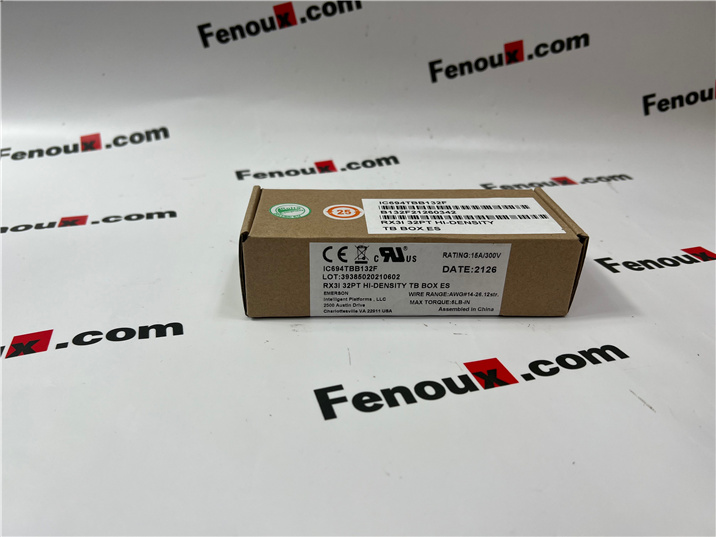 IC694TBB132F   GE FANUC    High-density Terminal Blocks