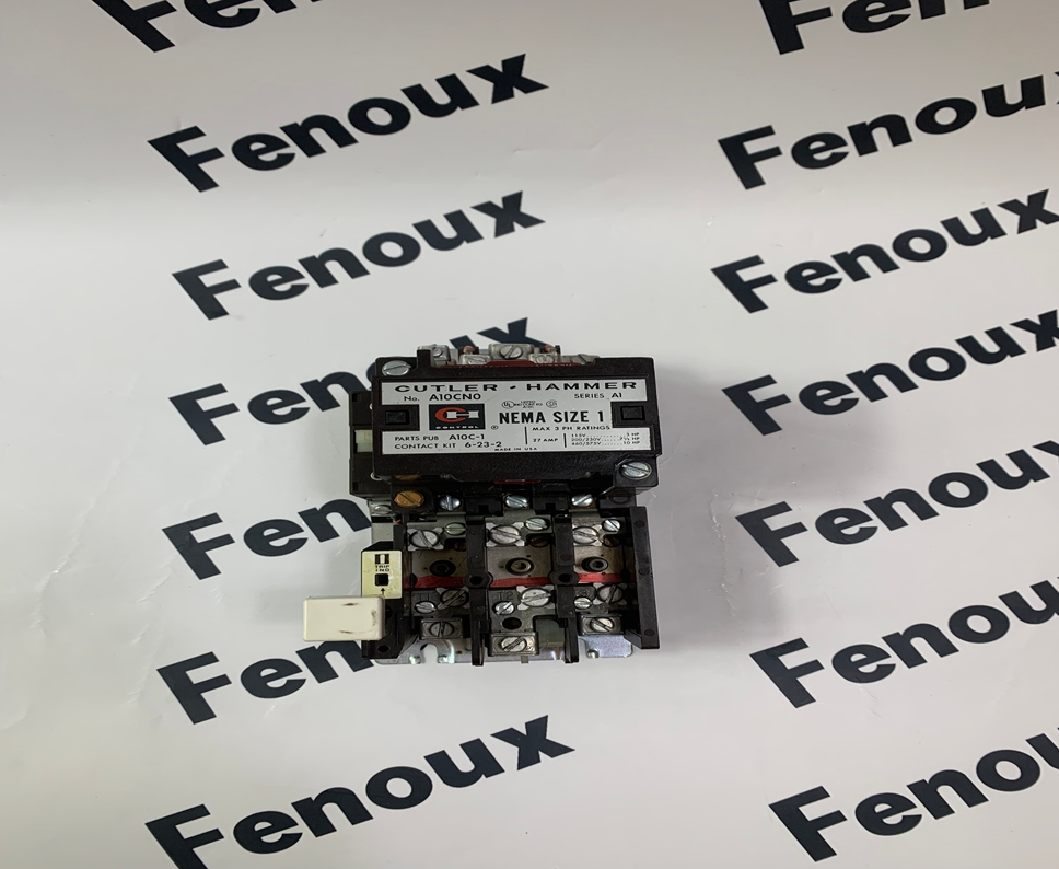 Cutler Hammer A10CNO Motor starters