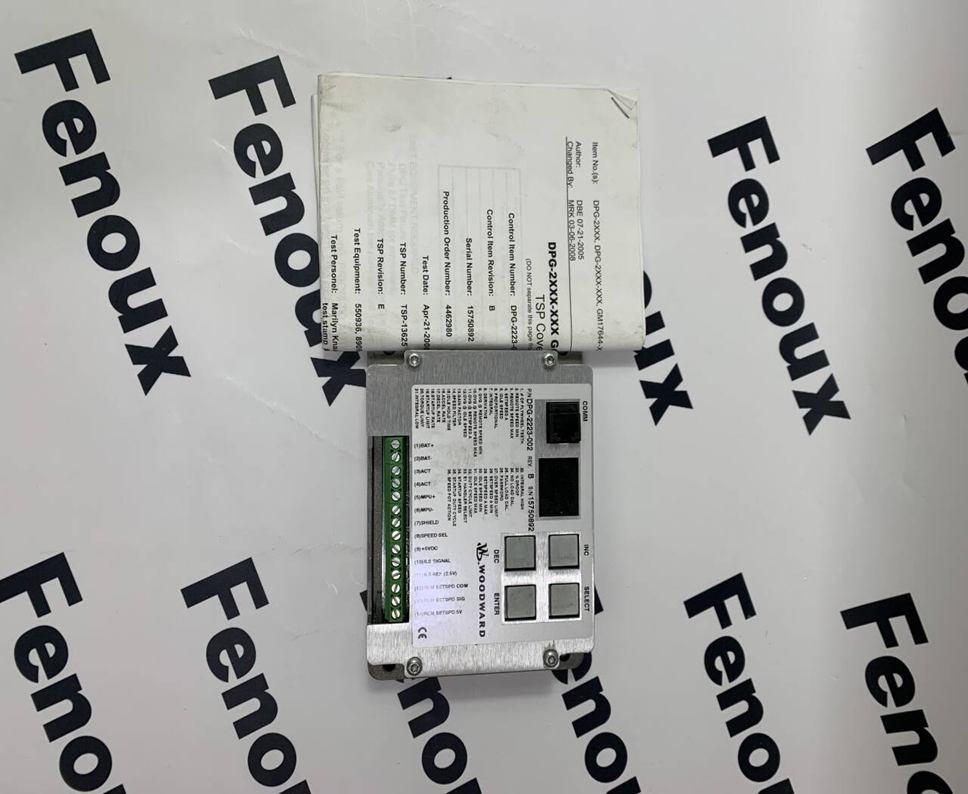 WOODWARD SPM-D10 Central control module