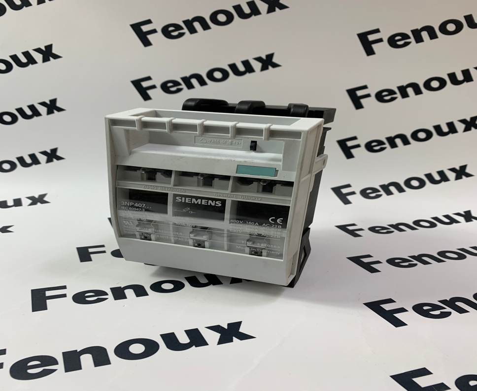 Siemens 3NP4076-1CF01 3-pole fuse disconnector