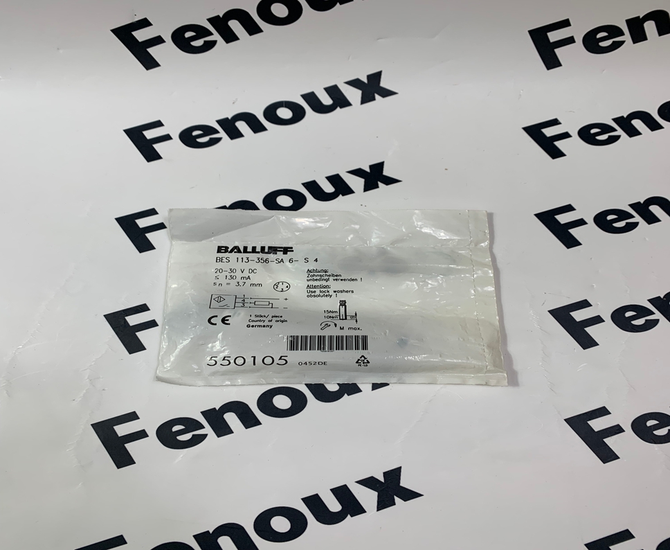 Balluff BES113-356-SA6-S4 Inductive Proximity Sensor