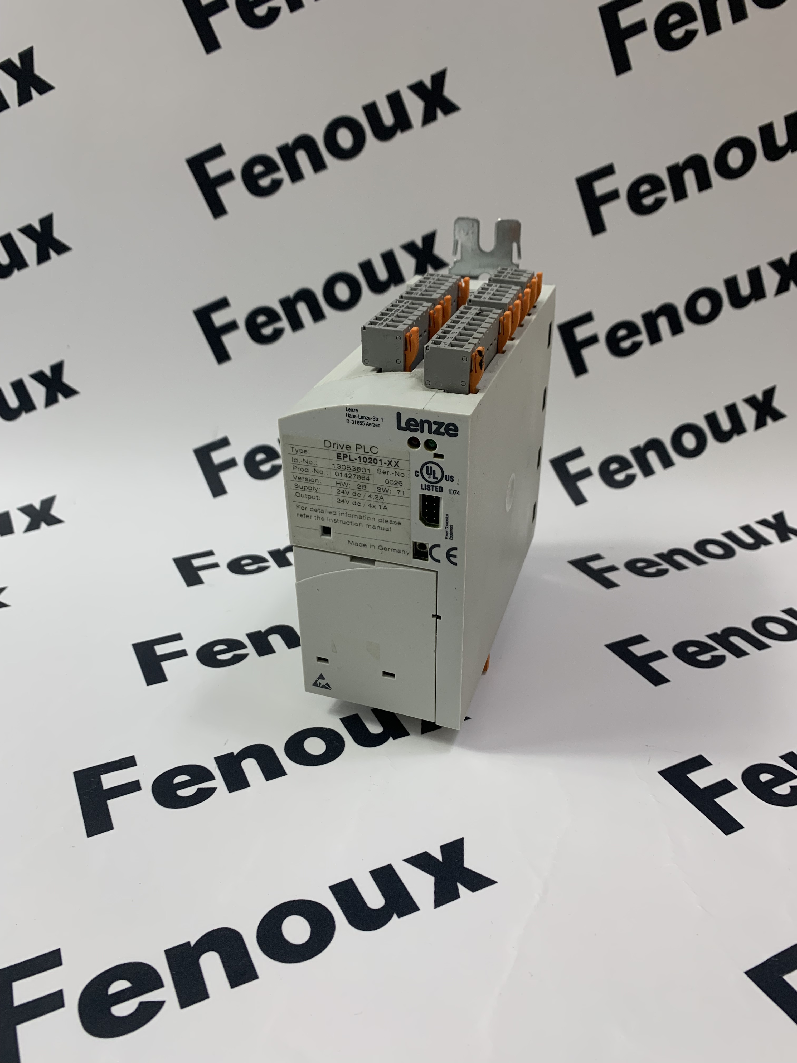 Lenze E94AZCUS REV H Digital Qutput Termination