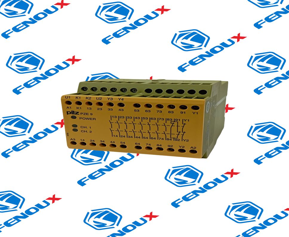 Pilz PZE 9 24VDC 8N/O 1N/C Safety relay