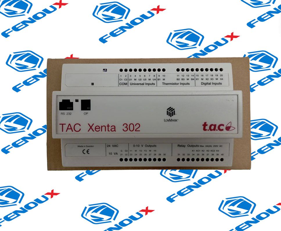 Schneider TAC Xenta 302 Programmable Logic Controller (PLC)
