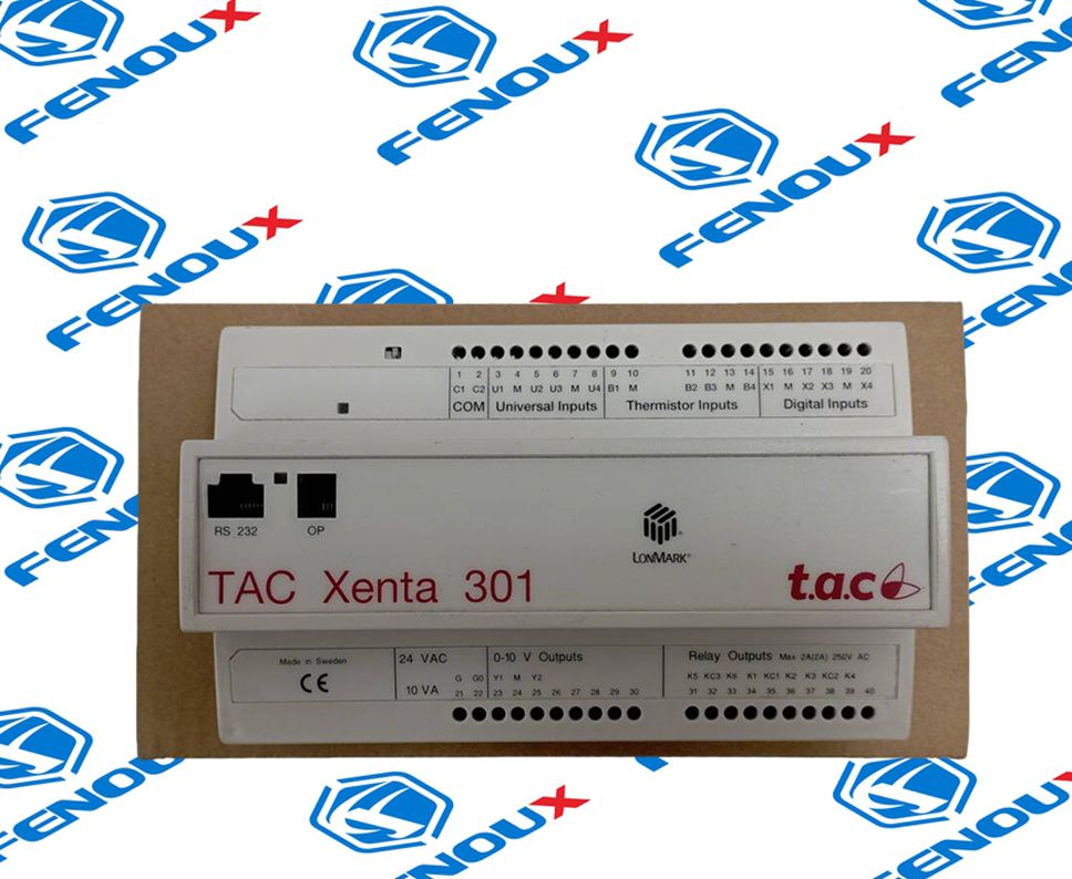 Schneider TAC Xenta 301 Programmable Logic Controller (PLC)