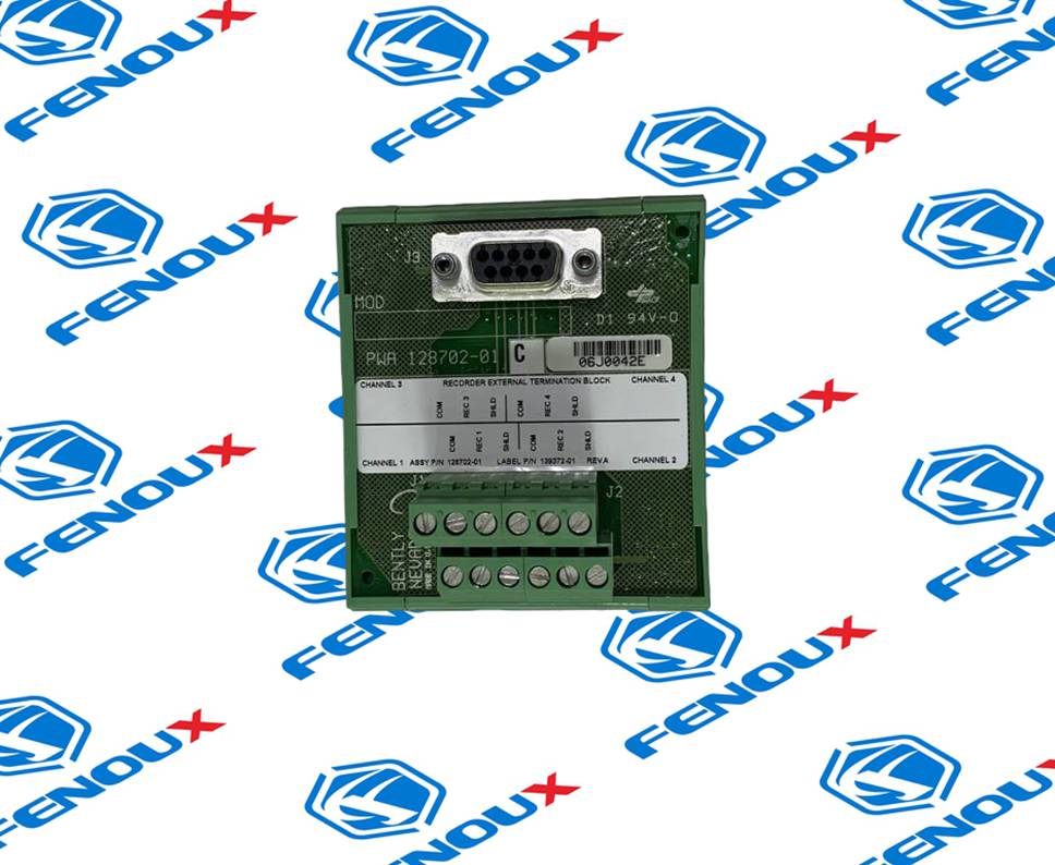 BENTLY 128702-01 4-Channel Relay Output Module